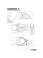 Snugpak Scorpion-2 Zweimann Zelt, oliv