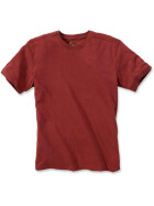 CARHARTT Maddock T-Shirt S/S, fired brick heather