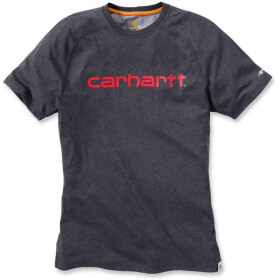 CARHARTT Force Delmont Graphic T-Shirt S/S, carbon heather