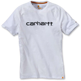 CARHARTT Force Delmont Graphic T-Shirt S/S, white