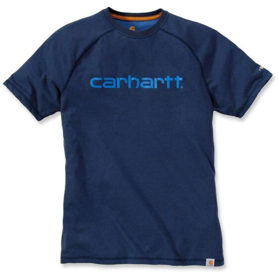 CARHARTT Force Delmont Graphic T-Shirt S/S, light huron heather