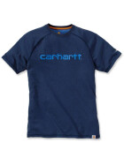 CARHARTT Force Delmont Graphic T-Shirt S/S, light huron heather
