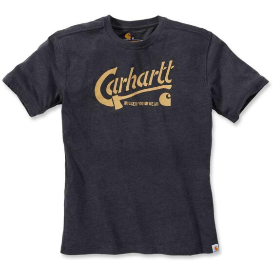 CARHARTT Made By Hand Graphic T-Shirt S/S, carbon heather