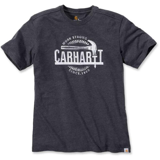 CARHARTT Hammer Graphic T-Shirt S/S, carbon heather