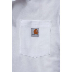 CARHARTT Work Pocket Polo S/S, white