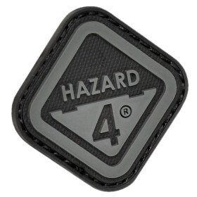 Hazard 4 Patch Diamand Shape Logo, schwarz