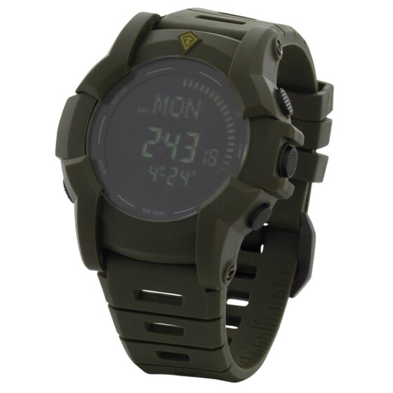 First Tactical Canyon Digital Compass Watch, oliv
