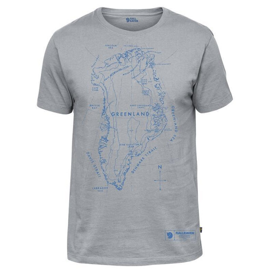 FJ&Auml;LLR&Auml;VEN Greenland Printed T-Shirt, grau