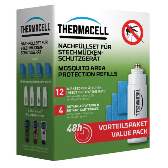 Thermacell Stechm&uuml;ckenschutzger&auml;t Nachf&uuml;llpackung 48H