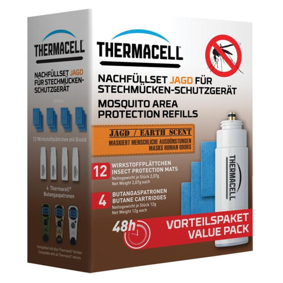 Thermacell Stechm&uuml;ckenschutzger&auml;t Nachf&uuml;llpackung 48H Earth Scent