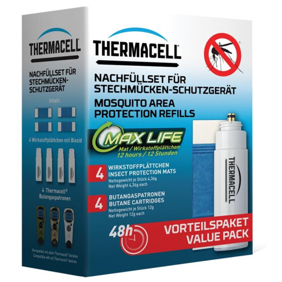 Thermacell Stechm&uuml;ckenschutzger&auml;t Nachf&uuml;llpackung 48H Max Life