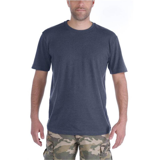 CARHARTT Maddock T-Shirt S/S, indigo heather