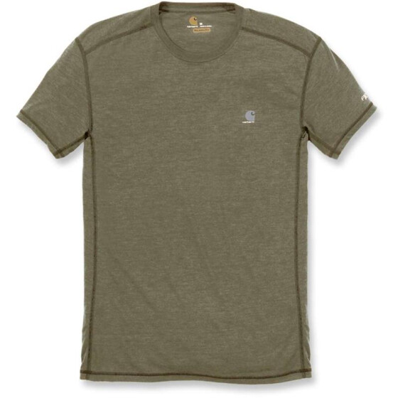CARHARTT Force Extremes T-Shirt S/S, burnt olive heather