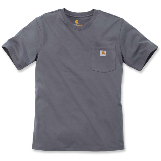 CARHARTT Workw Pocket T-Shirt S/S, charcoal