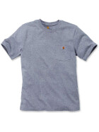 CARHARTT Workw Pocket T-Shirt S/S, heather grey