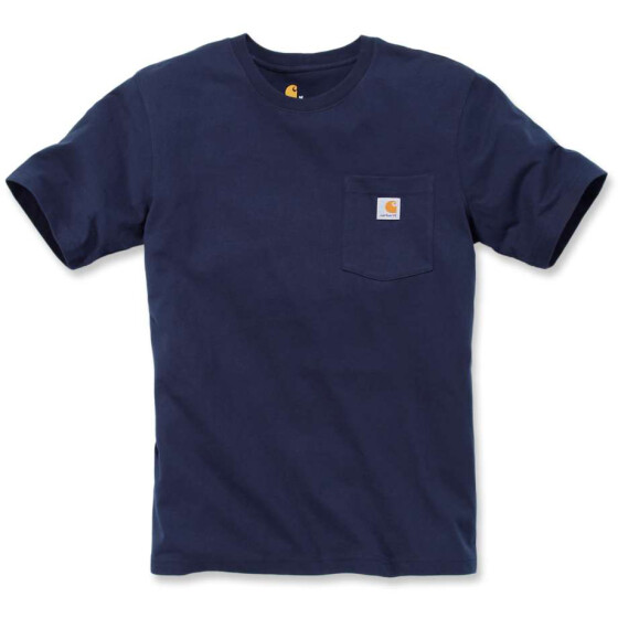 CARHARTT Workw Pocket T-Shirt S/S, navy