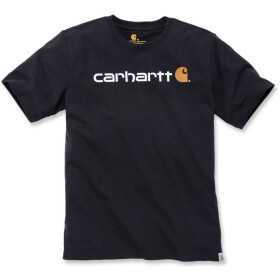 CARHARTT Core Logo T-Shirt S/S, black