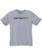 CARHARTT Core Logo T-Shirt S/S, heather grey