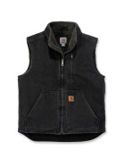 CARHARTT Sandstone Mock Neck Vest, black