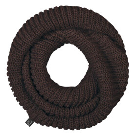 BRANDIT Schal Loop Knitted, chocolate
