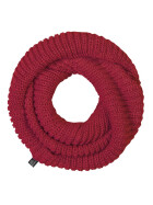 BRANDIT Schal Loop Knitted, bordeaux