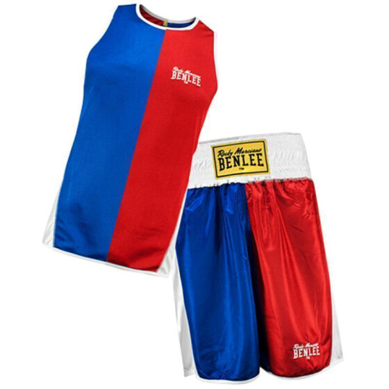 BENLEE Shorts &amp; Vests Reversible Set BRANDFORD, red/blue