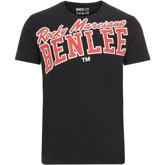 BENLEE Men Regular Fit T-Shirt GROSSO, black