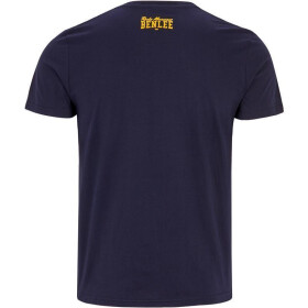 BENLEE Men Regular Fit T-Shirt ALWAYS STRONG, dark navy