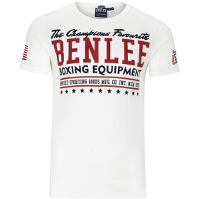BENLEE Men Slim Fit T-Shirt CHAMPIONS, off white