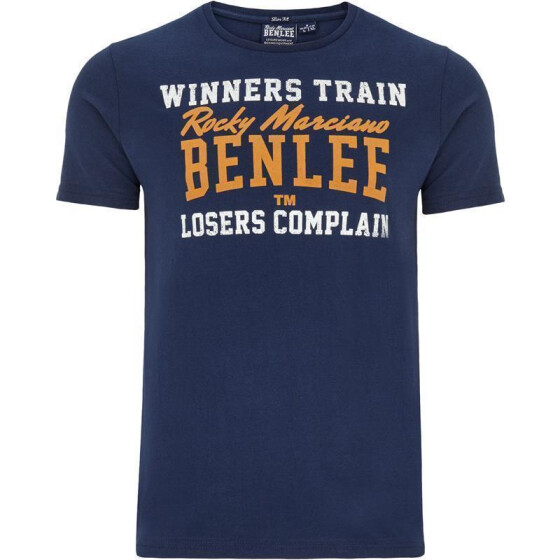BENLEE Men Slim Fit T-Shirt WESTCHESTER, steel blue