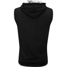BENLEE Men Sleeveless Hooded T-Shirt EPPERSON, black