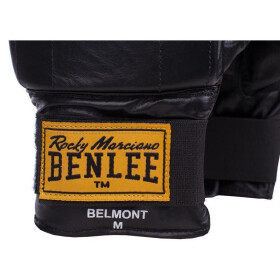 BENLEE Leather Bag Mitts BELMONT, black