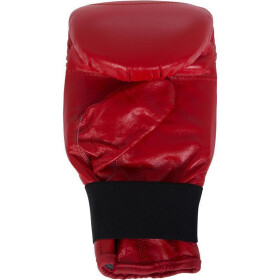 BENLEE Leather Bag Mitts BELMONT, red