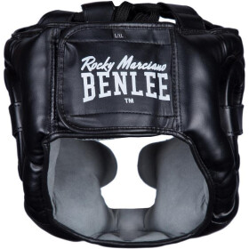 BENLEE Artificial Leather Head Guard FULL PROTECTION, black