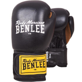 BENLEE Leather Boxing Gloves EVANS, black