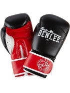 BENLEE Artificial Leather Boxing Gloves CARLOS, black/red/white