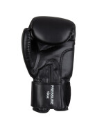 BENLEE Artificial Leather Boxing Gloves PRESSURE, black/red/white