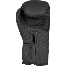 BENLEE Artificial Leather Boxing Gloves BLACK LABEL NERO, black