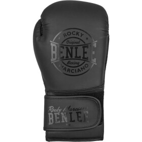 BENLEE Artificial Leather Boxing Gloves BLACK LABEL NERO, black