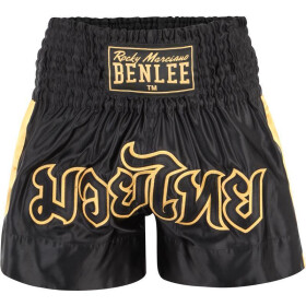 BENLEE Thai Shorts GOLDY, black/gold