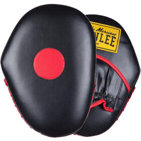 BENLEE Artificial Leather Hook &amp; Jab Pads RUSSIAN, Black/Red