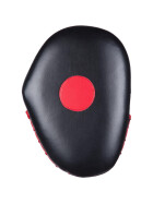 BENLEE Artificial Leather Hook &amp; Jab Pads RUSSIAN, Black/Red