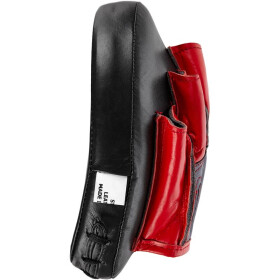 BENLEE Leather Trainer Pads BOON PAD, Black/Red