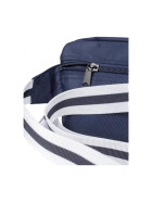 Urban Classics Hip Bag Striped Belt, nvy/wht/nvy