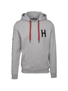 MERCHCODE Hustler Logo Hoody, heather grey