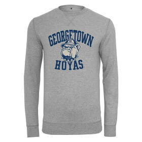 MERCHCODE Georgetown Hoyas Crewneck, h.grey