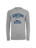 MERCHCODE Georgetown Hoyas Crewneck, h.grey