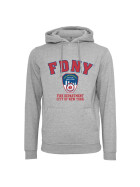 MERCHCODE FDNY Logo Hoody, heather grey