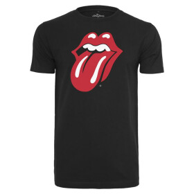 MERCHCODE Rolling Stones Tongue Tee, black