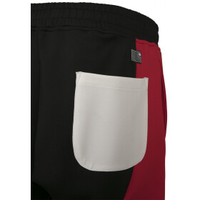 PINK DOLPHIN Bold Track Pant, blk/red/wht